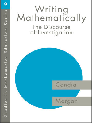 cover image of Writing Mathematically
